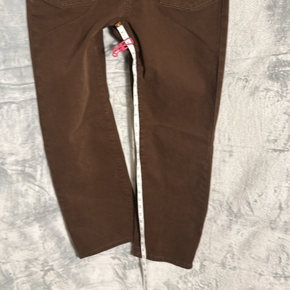 Cider Chocolate Brown High-Waisted Pants women’s size small - Picture 5 of 8